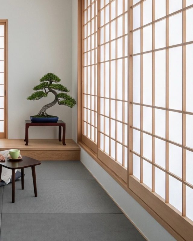 和室の柔らかな光...↓

床には畳、仕切には襖と障子が使われる和室。

障子に使われる和紙は光を拡散させる効果があるので、
部屋全体が柔らかな光で満たされます。
そして実はカーテンよりも断熱効果が高い。

枠のパターンやサイズも豊富なので、
畳と組み合わせることで、
床面と壁面の両方を空間ごとデザイン出来ます✨

現代に多い洋室にもマッチする和のマテリアル。
是非検討してみてください♪

#畳 #畳のある暮らし #和室 #障子のある暮らし