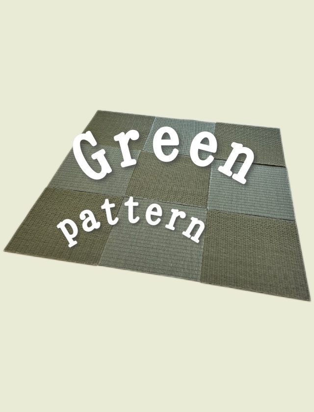 Base:グリーン...↓

畳の色をどうしようかな、とお悩みの方必見！
#気分草快 のグリーンをベースにした
配色パターンを公開してみました✨

色の組み合わせ次第で、
イメージがガラッと変わります。

あなたはどんな和室を作りたいですか？
この色の組み合わせが見たい！という希望があれば、
コメントしてくださいね✨

＊＊＊
気分草快 （きぶんそうかい）シリーズ

お手入れ簡単で色も選べる樹脂製畳。
広告宣伝費をカットして、コストを抑えました。

【業者様へ】
中東情勢の影響で建材商品が高騰しています。
畳も特に芯材（畳床）の価格UPが大きく響いています。
コストカットの提案品としても、是非ご検討ください！

#畳 #畳のある暮らし #和室 #和室のある家