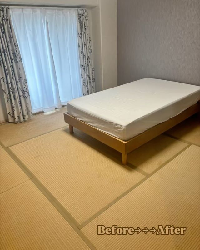 #わんにゃんスマイル畳 ...↓

柔道場の畳ってイメージある？
同じレザー素材を使っているので、
踏ん張りが効いて傷や摩耗にも強い！

硬い床で足も滑ることで、
わんちゃんねこちゃんは足腰を痛めやすいんです。

フローリングに変える選択肢もありますが、
工期や費用もかかるし、何より床が硬くなっちゃいます。

畳が古くなってきたかなと思ったら、
畳を活かすリフォームで、
優しい床材へ是非見直してみてください♪

#畳 #畳のある暮らし #和室リフォーム #ペットリフォーム